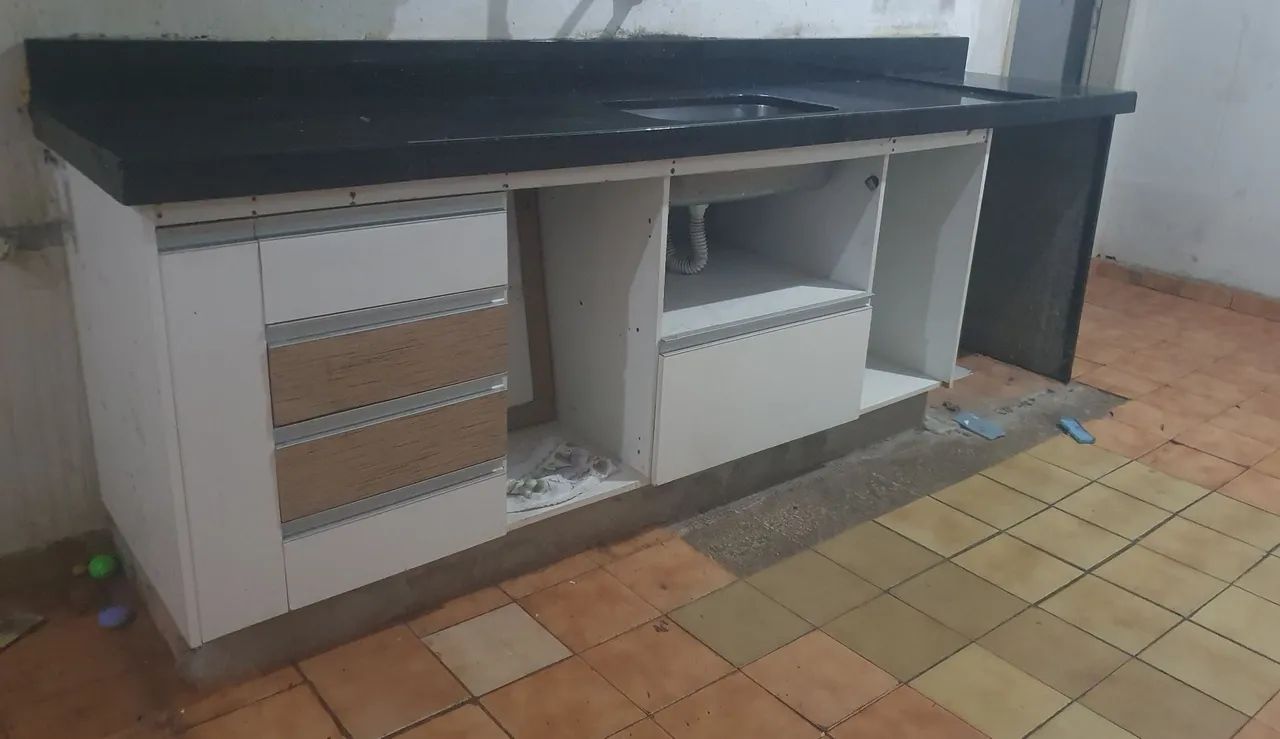 Bancada de granito completa com cuba - Foto 2