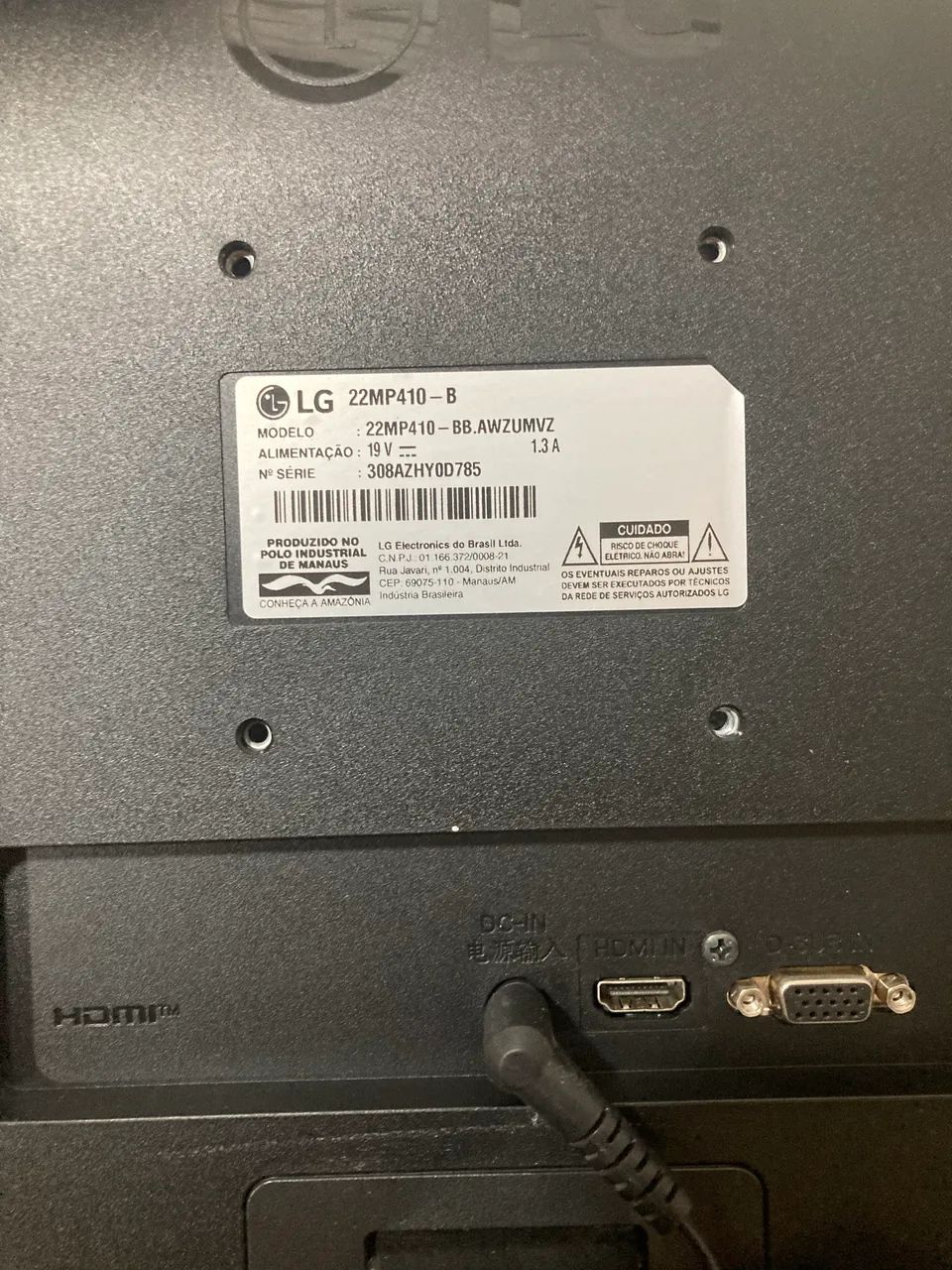 Monitor LG 21,5? 75Hz - Foto 2