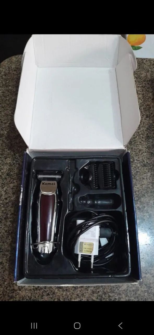 Kit maquininha de cortar cabelo  - Foto 2
