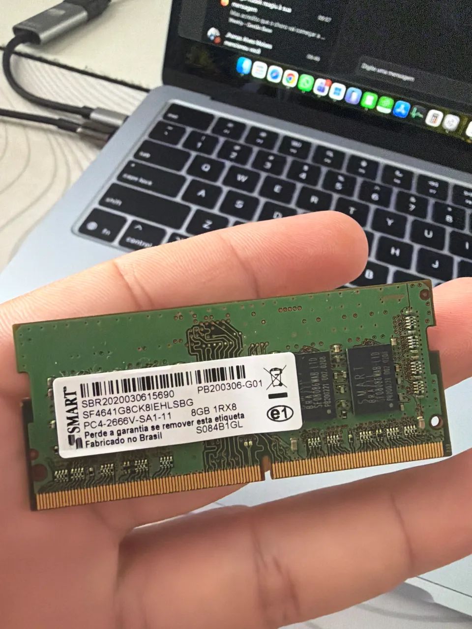 RAM notebook 8gb ddr4 2666mhz