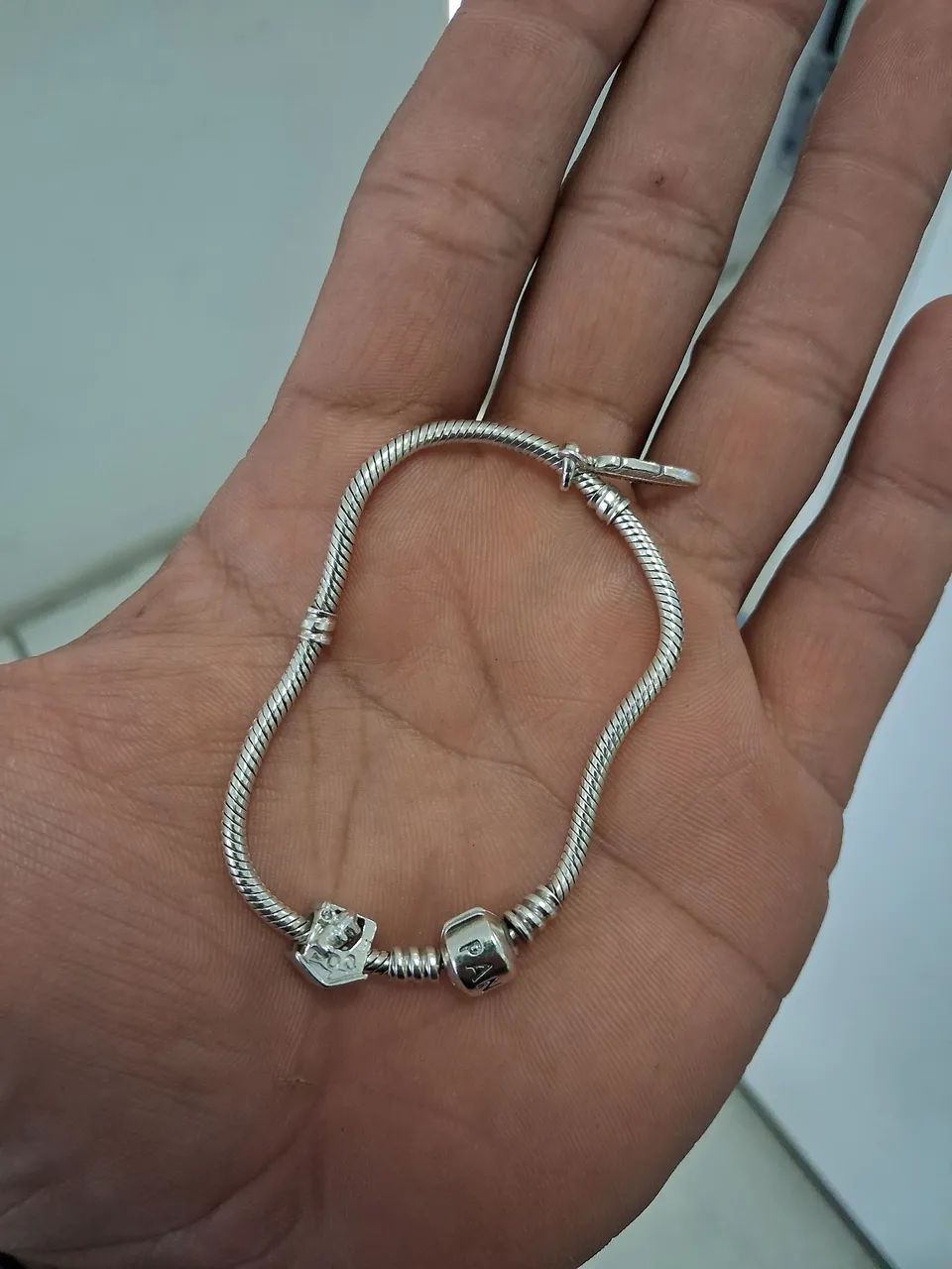 Pulseira prata 925 pan dora original  - Foto 3