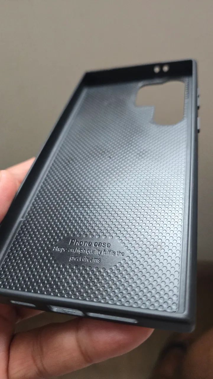 Capa de couro p/ Samsung S24 Ultra - Nova - Foto 3