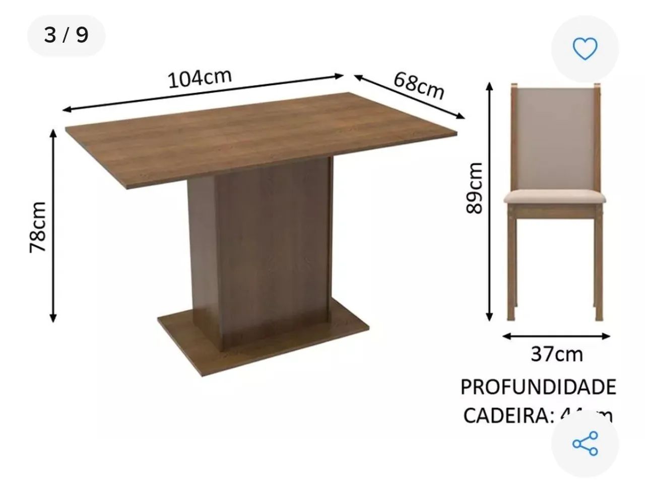 Mesa jantar - Foto 3