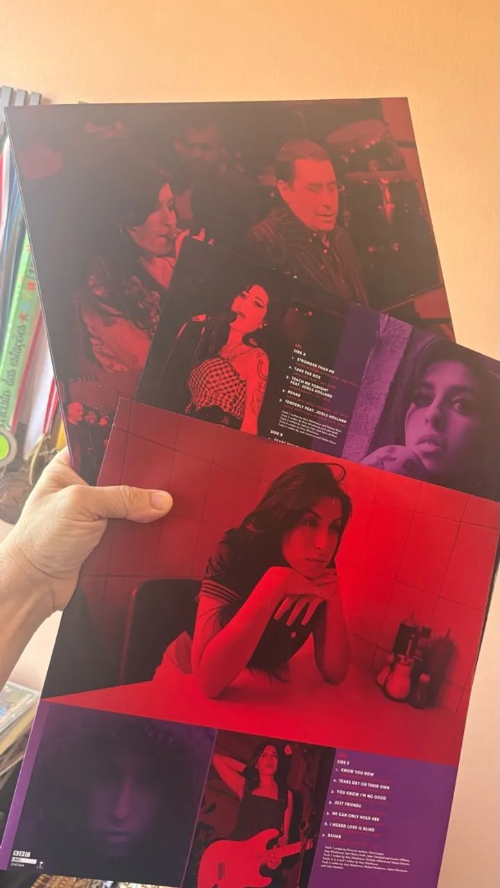 Lp Amy Winehouse ?At The Bbc ? importado Lp triplo capa tripla  - Foto 2