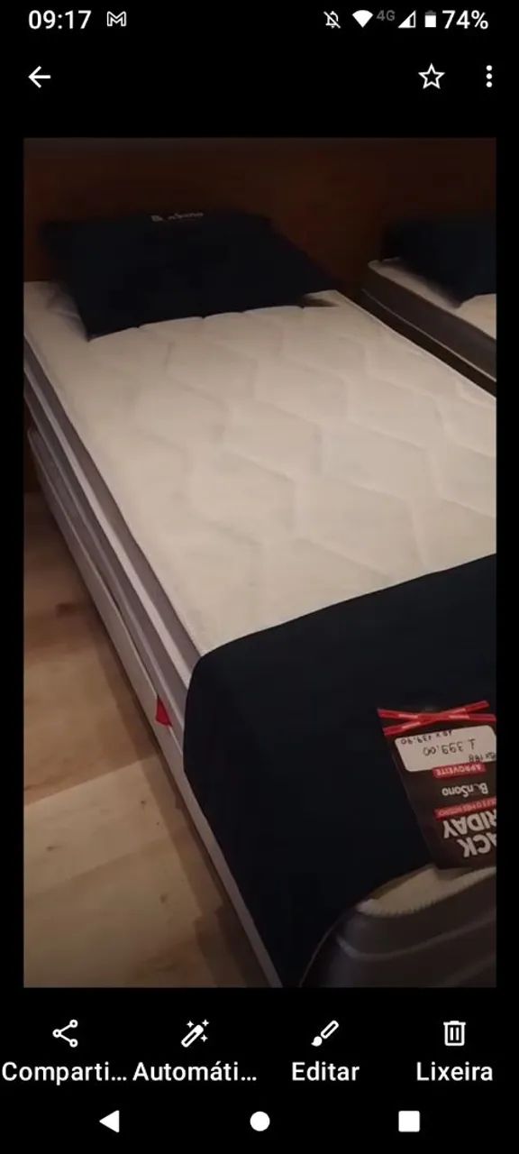 VENDO CAMA BOX, MOLAS ENSACADA - Foto 3