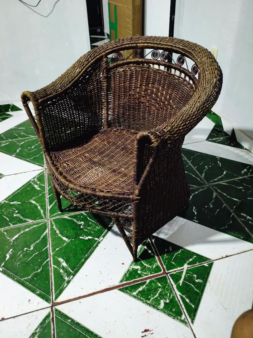 Cadeira de jardim vintage 