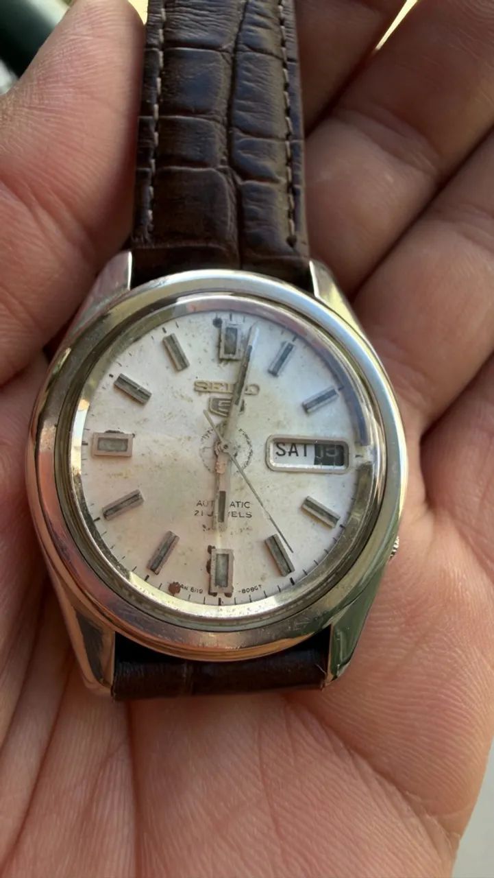 Relógio Seiko 5 6119-8080 automático  - Foto 3
