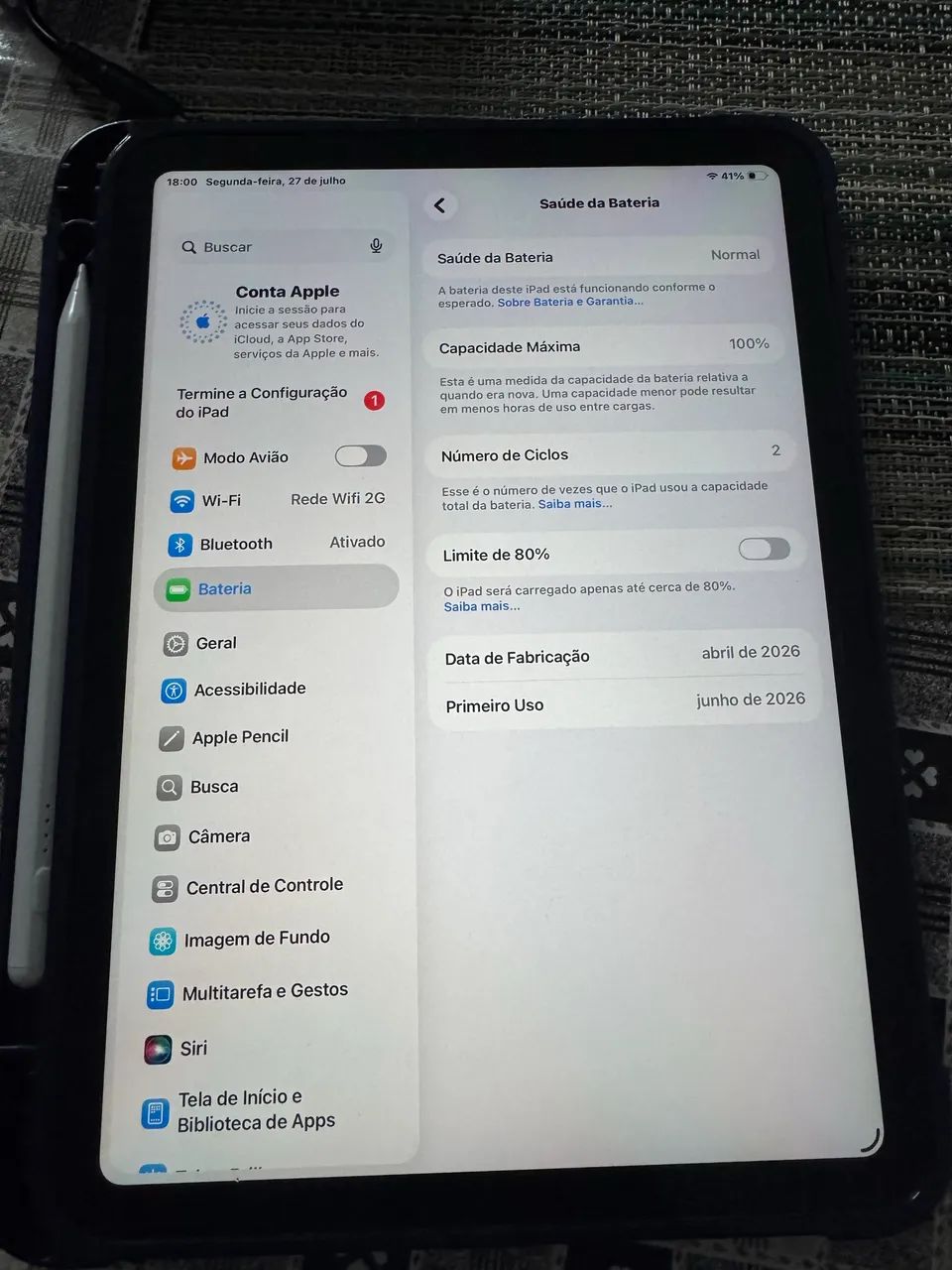 IPAD 11 (A16) 128GB Azul  - Foto 5