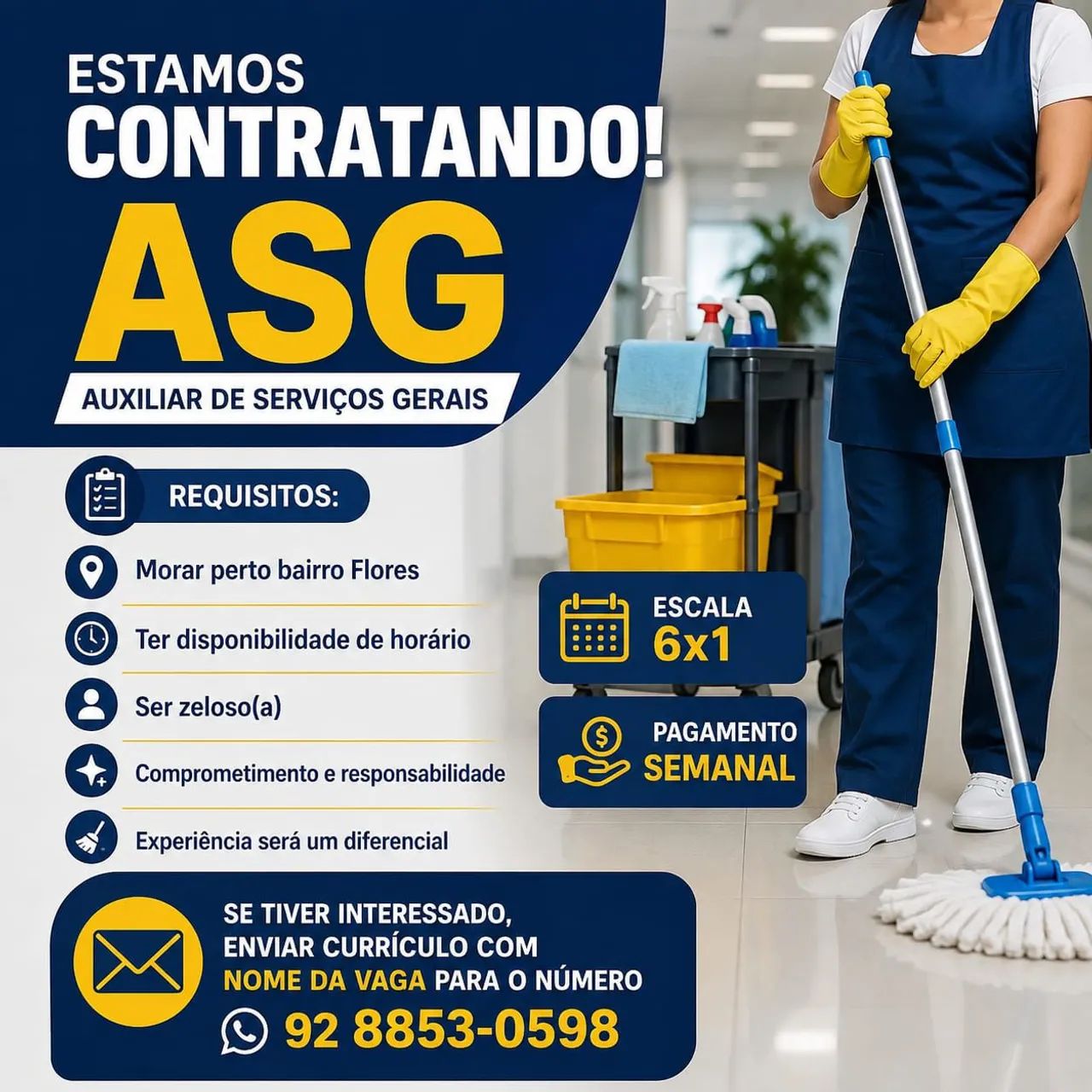 Vagas para ASG