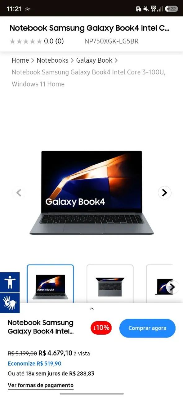 Galaxy book 4