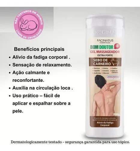 Gel massageador  bom doutor  - Foto 2