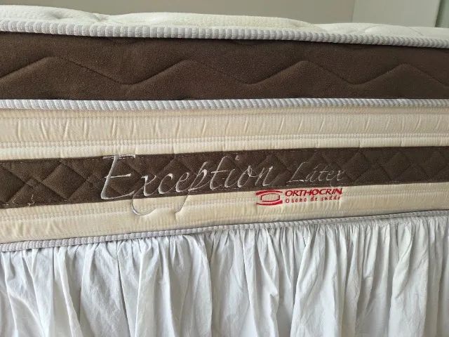 Colchão Orthocrin Exception Látex - Excelente Estado - Foto 2