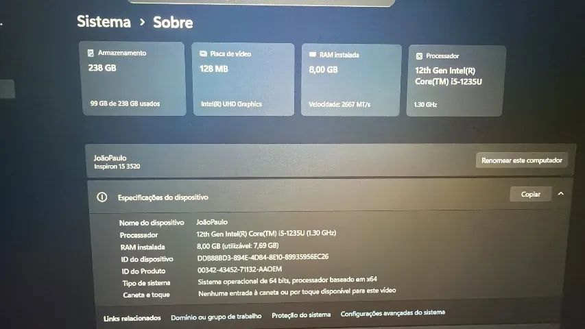 Notebook Dell - Foto 3