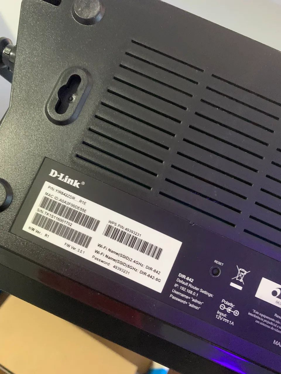 Roteador wireless dual band ac 1200