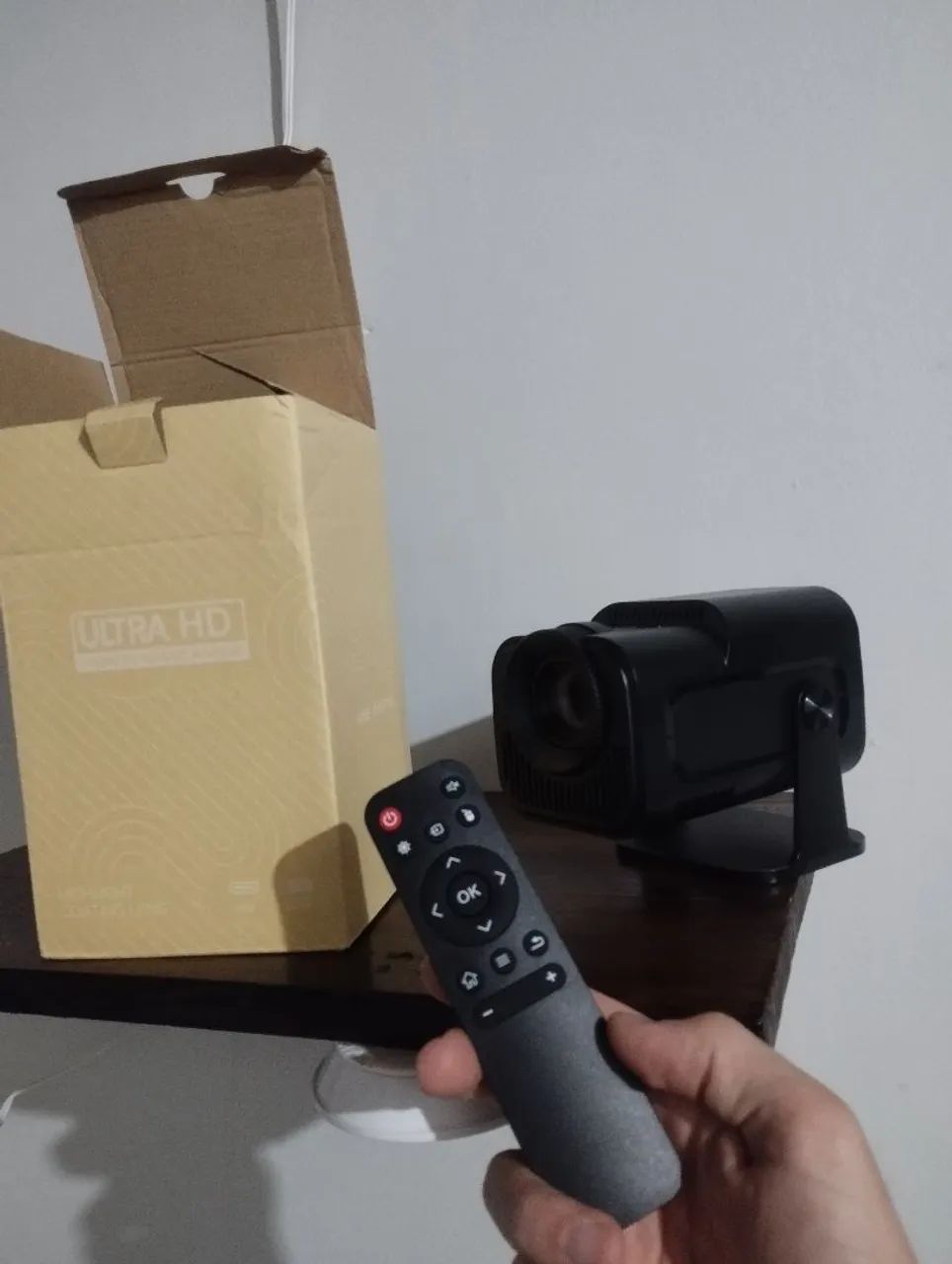 Projetor smart 120 polegadas NOVO NUNCA USADO  - Foto 4