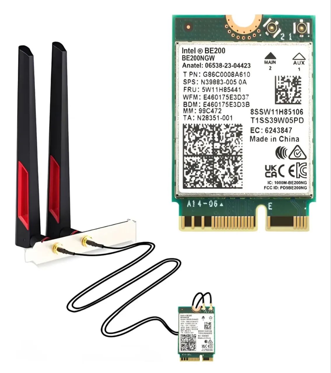 Vendo Placa Wi-fi 7 Intel Be200ngw