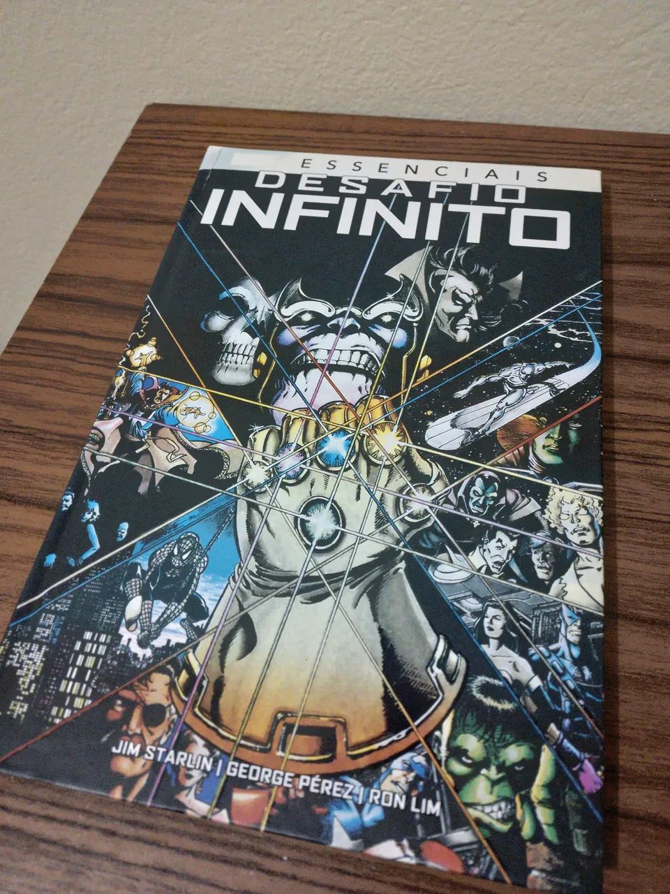 Marvel Essenciais - Desafio Infinito - Hq - Panini Comics - Capa dura