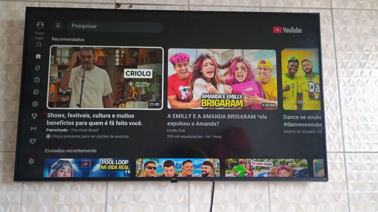 Tv LG 65 polegadas smart 4k Alexa comando de voz Bluetooth  - Foto 2