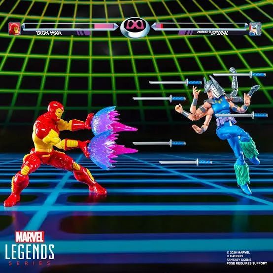Iron Man Vs Spiral Marvel Legends Gamerverse - Foto 5
