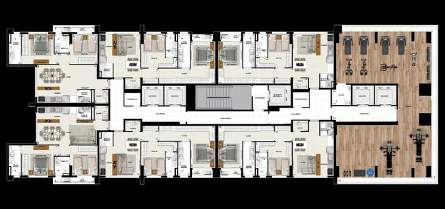 Spot Marista, Apartamento 120m2, 3 suítes, 2 vagas, Setor Marista, Goiânia - Go - Foto 17