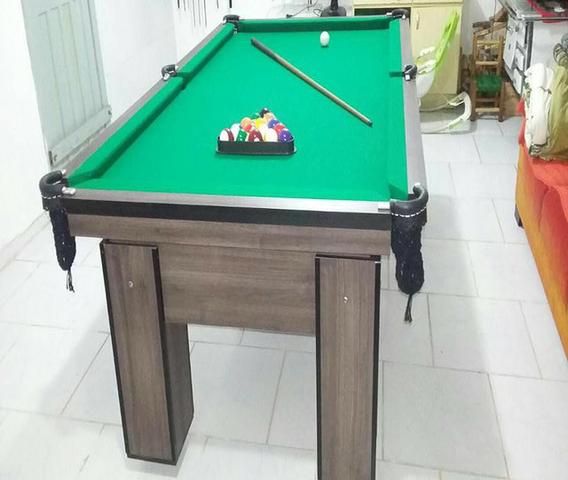 Mesa de Redinha Cor Dakar Tecido Verde Mod. NVND9660 - Foto 2