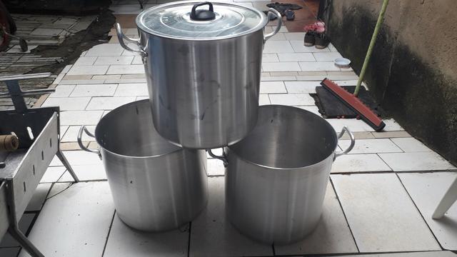 Caldeirão de alumínio 40 litros - Foto 2