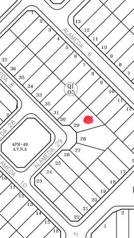 Vendo Lote 420 m2 Murado, 605 Sul