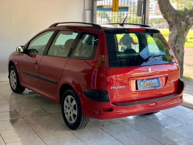 Peugeot 206 SW 1.4 presence 2008, Impecável + 4 pneus novos - Foto 7