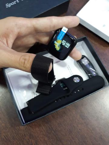 SMARTWATCH P70 sistema Android e IOS - ( o melhor smartwatch e mais completo!!)