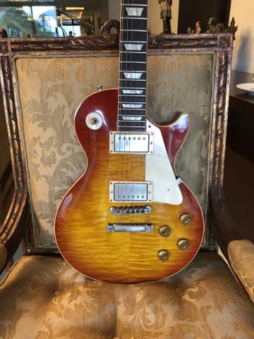 Guitarra Les Paul 1959 V H Washed Cherry 2007 - Foto 4