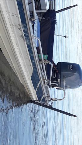 Bote de alumínio para pesca ou passeio - Foto 2