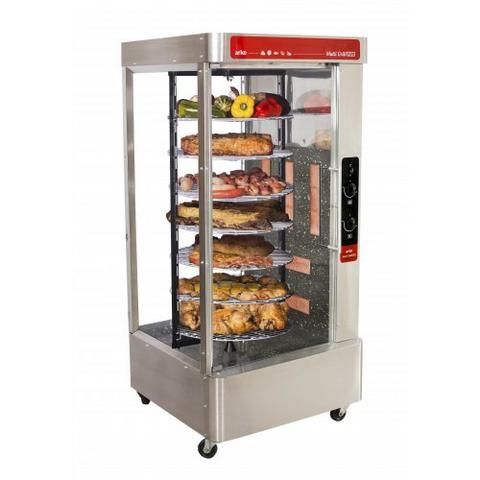 Multi Grill - Forno Rotativo 35 Frangos ou 70Kg Carnes Arke