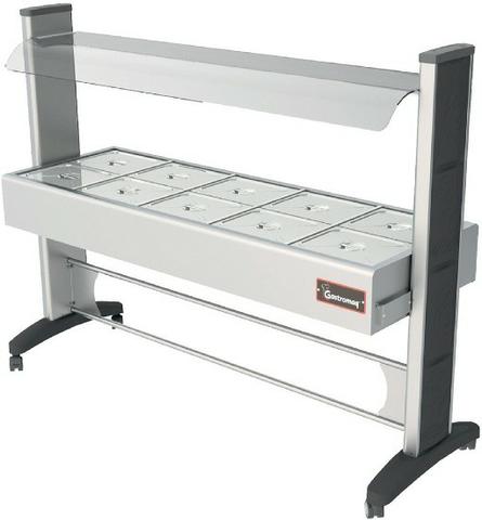 Buffet 10 Cubas Quente EM 127v (Super Luxo) Gastromaq - *Pagamento na Entrega
