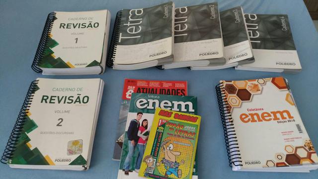 Livros do curso POLIEDRO