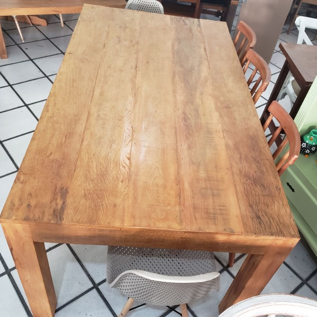 Mesa Mocha Com 1 Gaveta Demolição - Foto 4