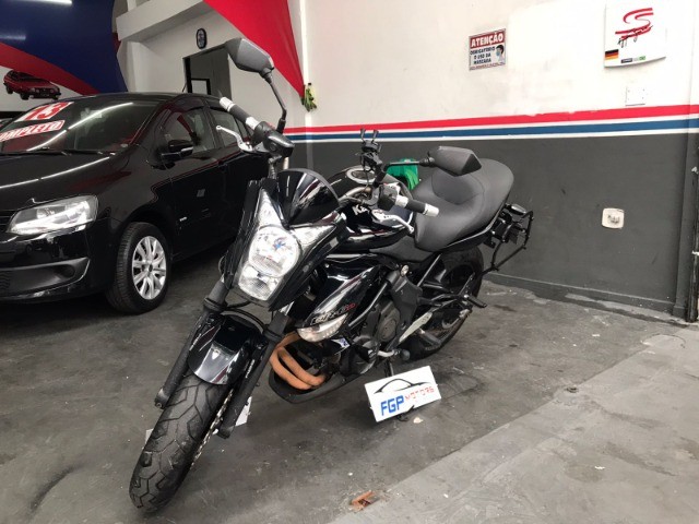 KAWASAKI ER-6N 650CC FINANCIO MESMO COM SCORE BAIXO OU 18X NO CARTAO!