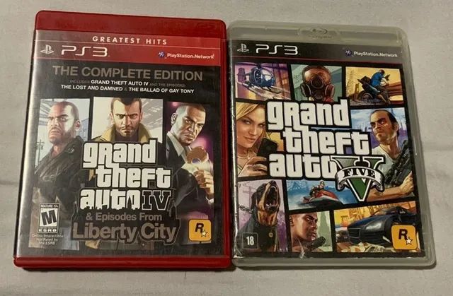 Grand Theft Auto IV Complete Edition (PS3) : Video Games 