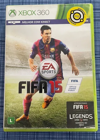 Fifa 16 Xbox 360 Jogo Original Mídia Física Futebol Game Top