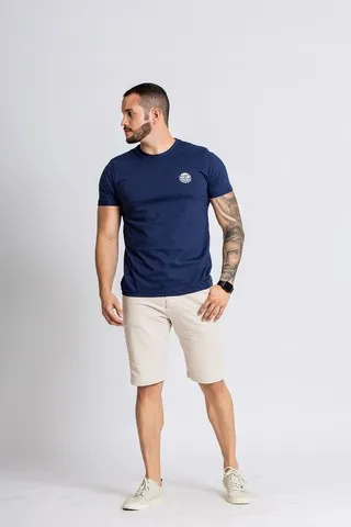 Bermudas Masculinas Brim c/ Lycra