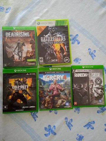 Combo Jogos Xbox 360 Midia Fisica