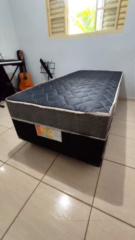Cama box solteiro 7 cm nova direto da fábrica*