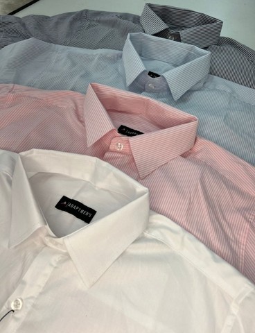Moda Masculina  - Camisa Social Manga Curta - Foto 2