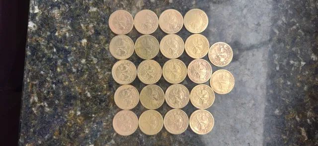 Moedas antigas raras centenário da independência do Brasil aceito troca - Foto 2