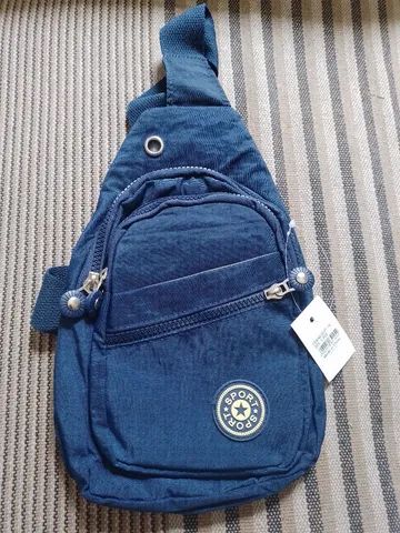 Bolsa mochila de costa e peito tirar cola  - Foto 5