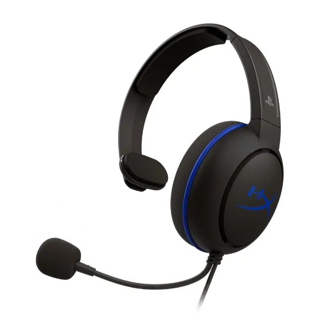 Fone De Ouvido Gamer Hyperx Cloud Chat Preto E Azul Ps4