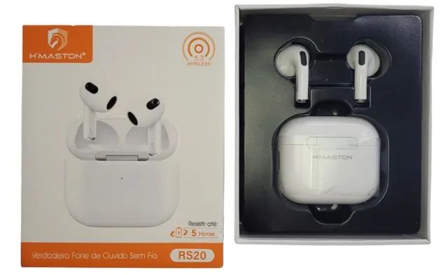 Novo Fone De Ouvido Bluetooth H'maston Compatível Android Ios