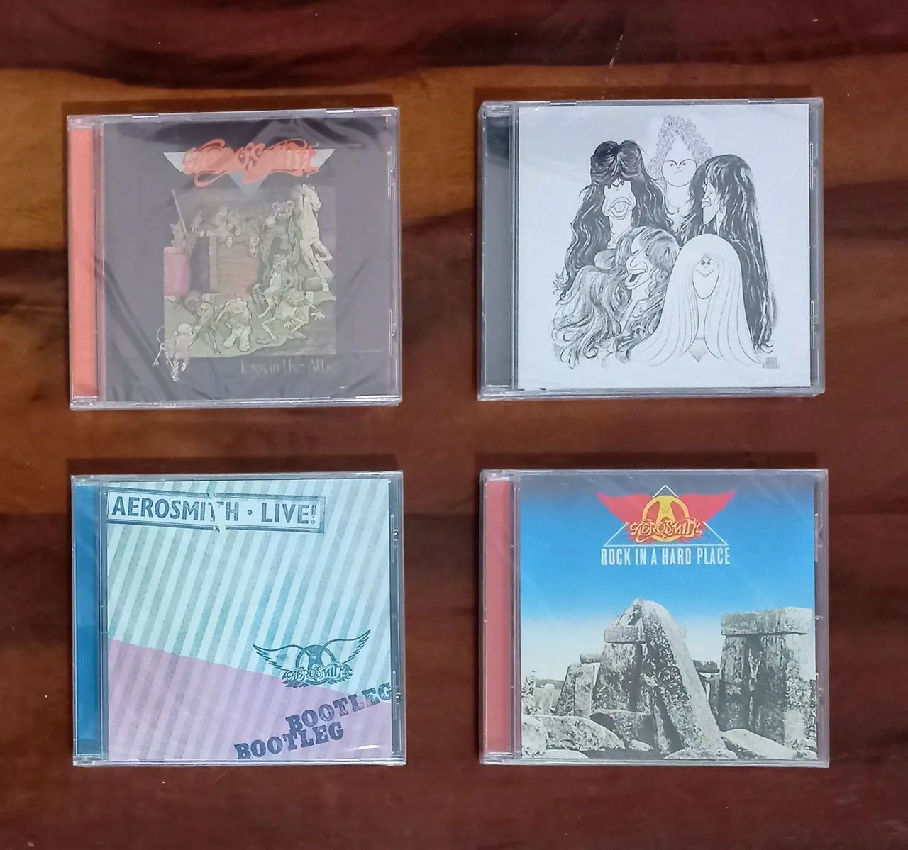 CDs lacrados Aerosmith importados