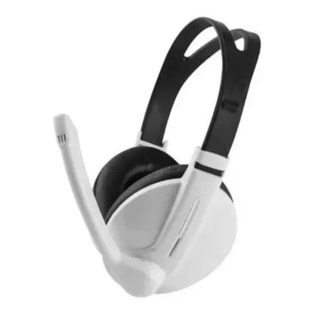 Fone Headset para PC Dex DF-300 Branco com Microfone - Foto 4