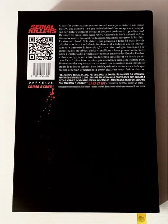 Livro Serial Killers Anatomia do Mal Darkside  - Foto 2