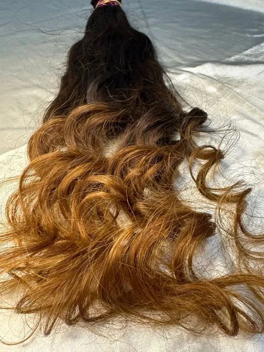 Cabelo Humano indiano moreno iluminado - Foto 2